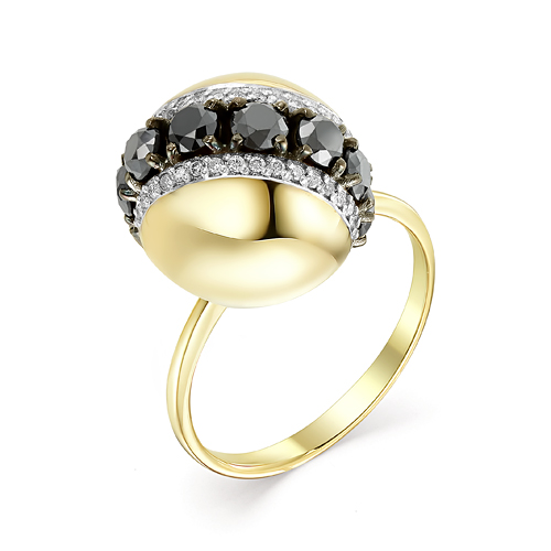 Кольцо, золото, бриллиант, 1-106-849